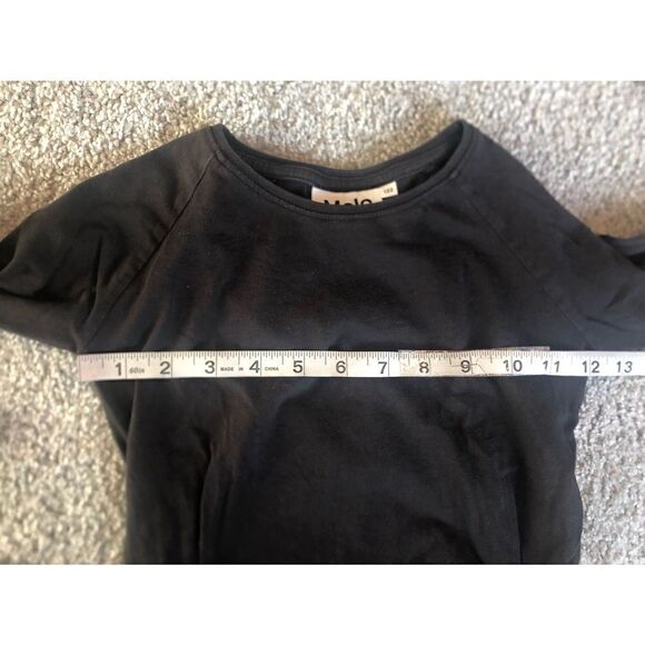 5/$25 SALE Molo Raelicka Black Bean Long Sleeves Cotton Tee Size 122 7 Years - Picture 14 of 15